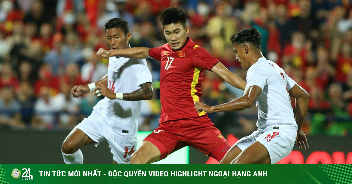 Football video U23 Vietnam – U23 Myanmar: Continuous attack, regret Tien Linh