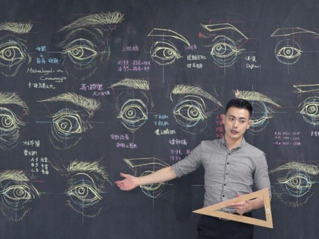 Bạn trẻ - Cuộc sống - Giảng viên trẻ gây "bão" mạng với những bản vẽ giải phẫu người sống động như thật