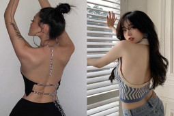 Thời trang - Áo crop-top hở lưng đang khiến phái đẹp "mê mệt" trong mùa hè
