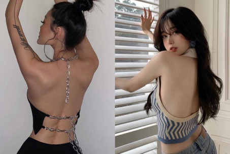 Áo crop-top hở lưng đang khiến phái đẹp "mê mệt" trong mùa hè