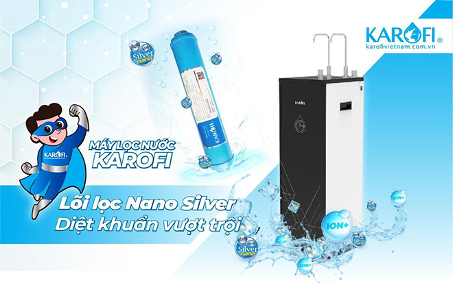 Lõi Nano Silver diệt khuẩn vượt trội