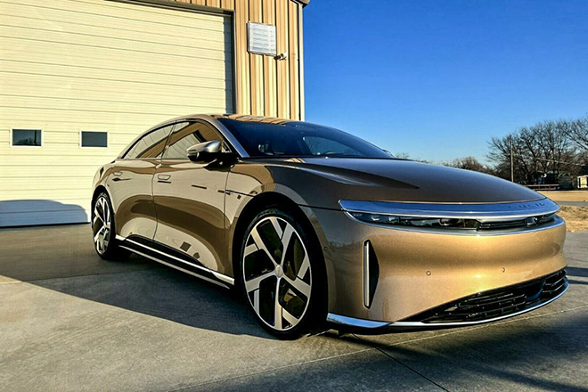 Ngắm xe điện Lucid Air Dream lần đầu tiên ra mắt, giá bán hơn 4 tỷ đồng - 6