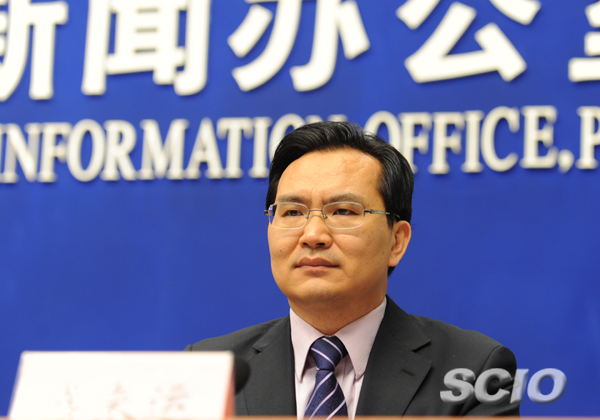 Ông&nbsp;Sheng Laiyun, Phó giám đốc Văn phòng Thống kê Quốc gia Trung Quốc. Ảnh: SCIO