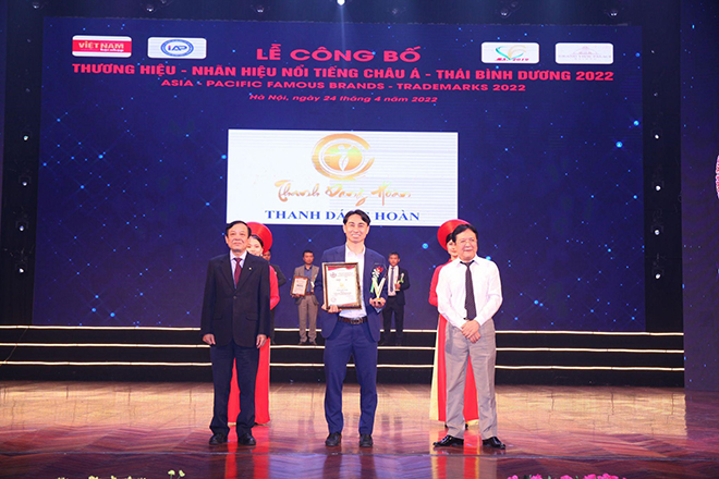 Viên uống Thanh Dáng Hoàn vinh dự nhận Chứng nhận Top 10 thương hiệu nổi tiếng châu Á, Thái Bình Dương 2022