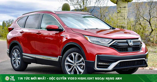 Price of Honda CR-V car rolling in May 2022, 50% off registration fee