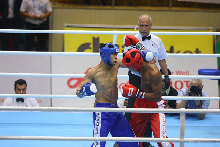 The Vietnamese delegation overwhelmed Thailand to lead the SEA Games, "gold mine"  Kickboxing all wins - 1