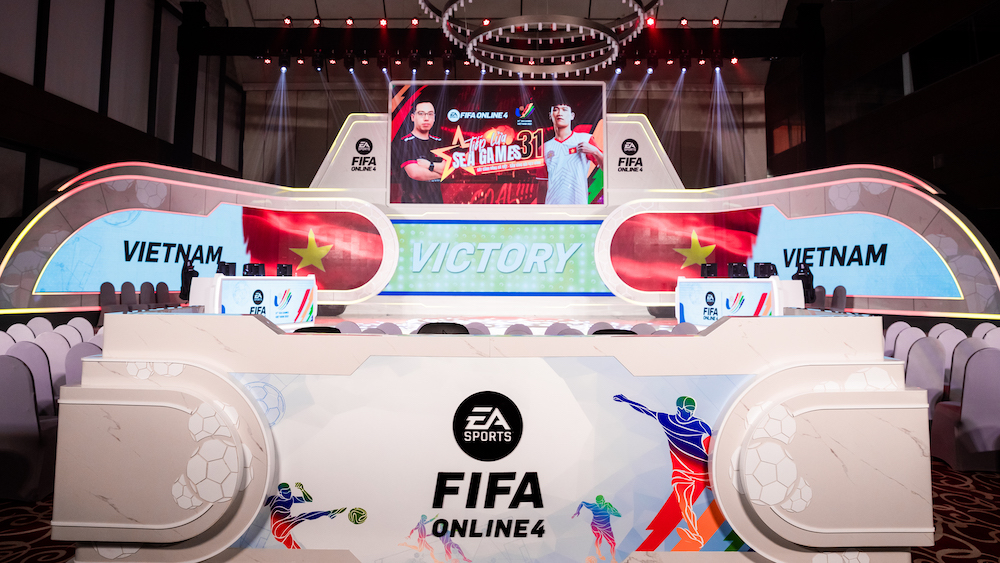 Photo: The splendid stadium of FIFA Online 4 at SEA Games 31 - 3