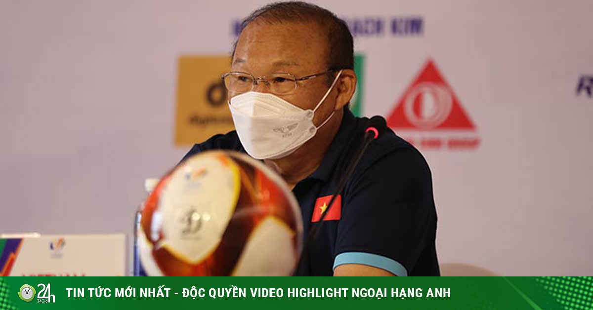 Press conference U23 Vietnam vs Myanmar U23: Mr. Park said learning the game was not good