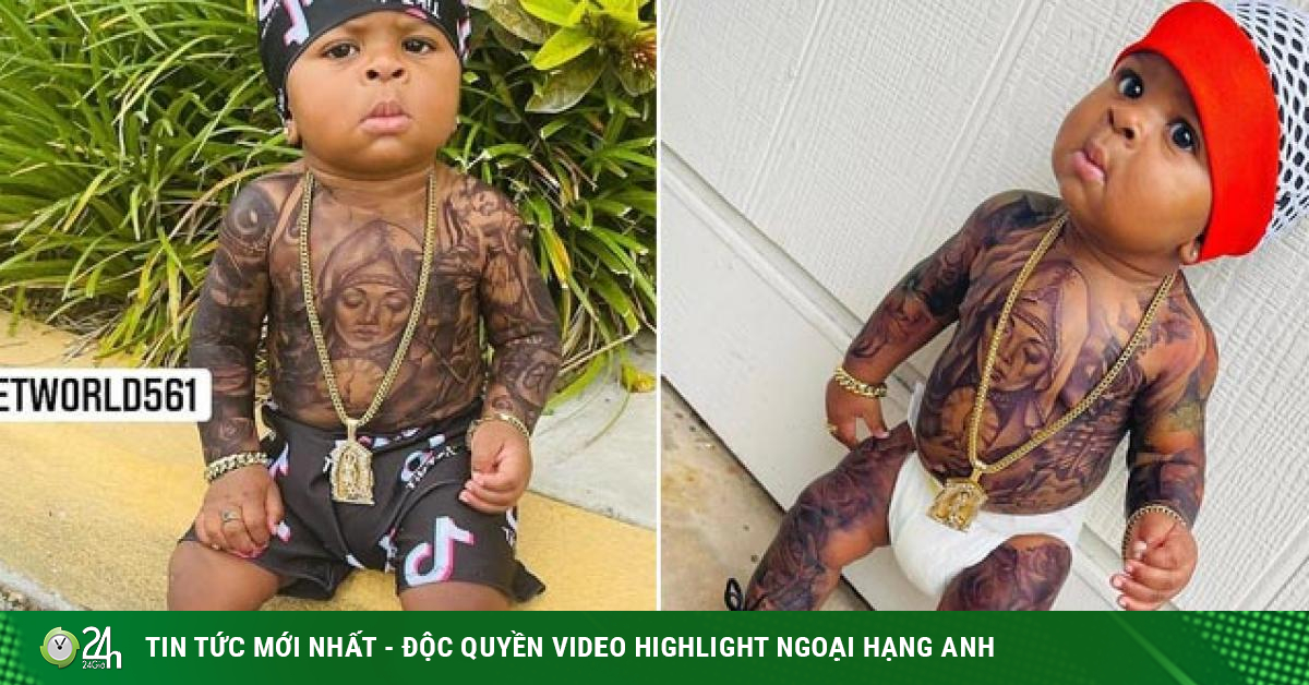 The mother gave her son a “tattoo” like a controversial “gangster”-Young man