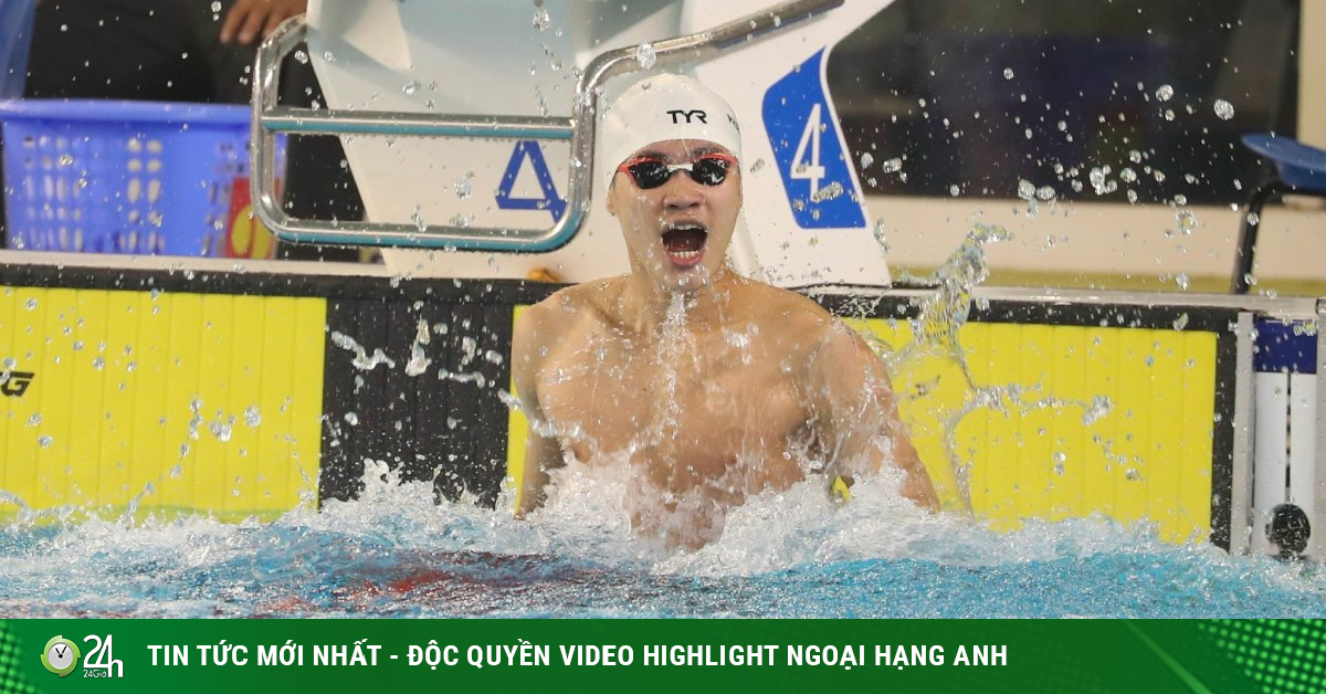 Resounding “fisherman” Thanh Bao broke the SEA Games record, won the gold medal in the 100m frog