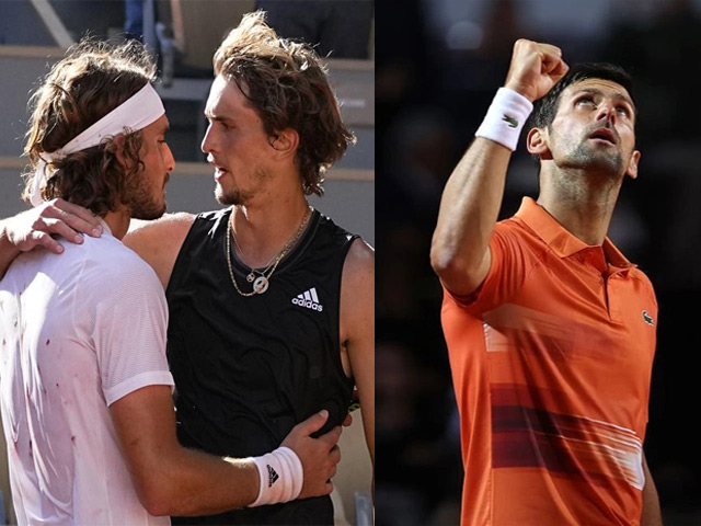 Thể thao - Nhận định tennis Rome Masters: "Đại chiến" Tsitsipas - Zverev, Djokovic "dễ thở" ở bán kết
