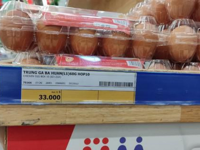 Thị trường - Tiêu dùng - Giá trứng gà tăng lên mức 33.000 – 35.000 đồng/chục