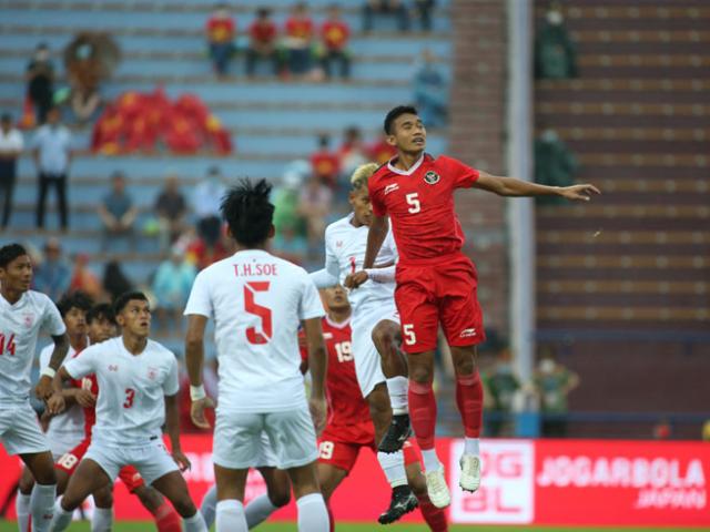 Video bóng đá U23 Indonesia - U23 Myanmar: Tiệc 4 bàn mãn nhãn, tin vui cho U23 Việt Nam (SEA Games 31)