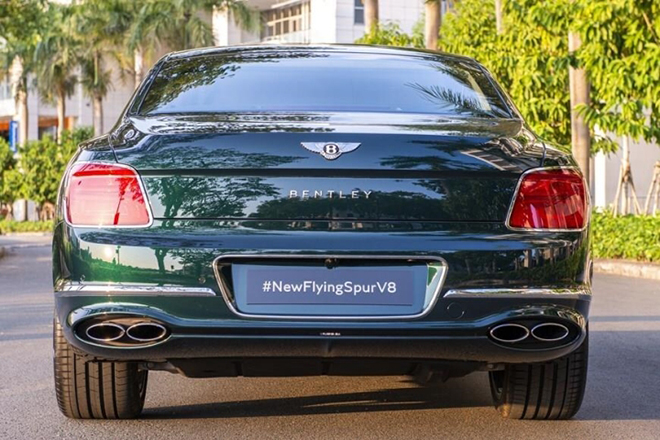 Bentley Flying Spur V8 2022 về Việt Nam, sở hữu màu sơn trị giá hơn nửa tỷ đồng - 7