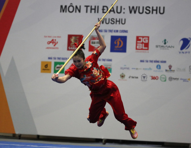 Ngắm nhan sắc tuyệt mỹ của các 'nữ hiệp' Wushu ở SEA Games 31 - 9