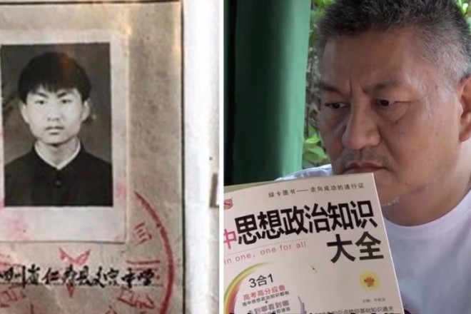 The 55-year-old man took the 26th college entrance exam to get into the prestigious school - 2