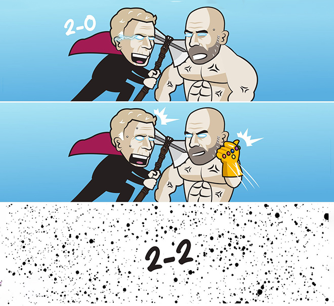 Man City đánh rơi chiến thắng ở những phút cuối.