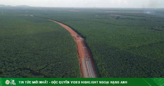 Dau Giay – Phan Thiet, Phan Thiet – Vinh Hao highways are beautiful from above