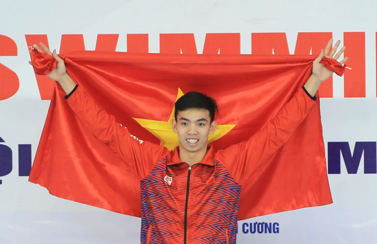 Huy Hoàng đang có phong độ rất tốt tại SEA Games 31