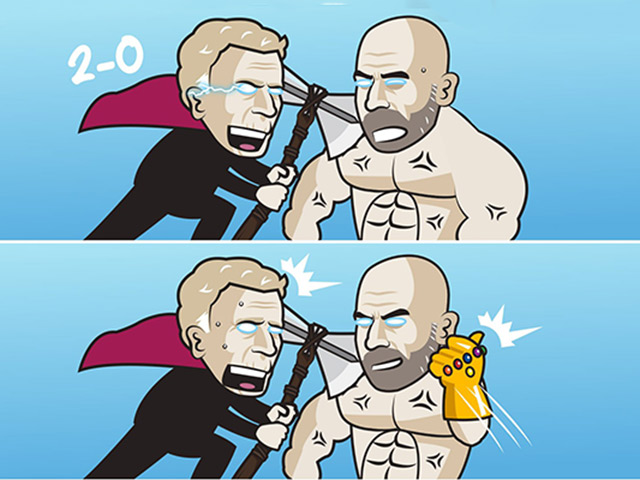 Tranh vui - Ảnh chế: Man City "sẩy chân", cơ hội cho Liverpool áp sát ngôi đầu