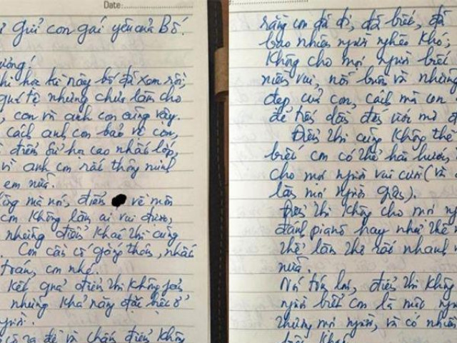 Giáo dục - du học - Đến mùa thi, bức thư bố gửi con gái bị điểm kém hot trở lại