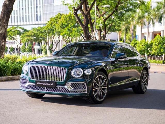 Bentley Flying Spur V8 2022 về Việt Nam, sở hữu màu sơn trị giá hơn nửa tỷ đồng