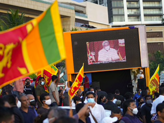 Tổng thống Sri Lanka lại ban bố tình trạng khẩn cấp
