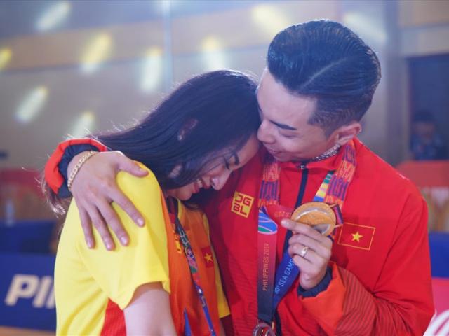 Thể thao - VĐV "lãi đơn lãi kép": Giành 3 HCV SEA Games, vợ đẹp tặng quà hơn 1 tỷ đồng