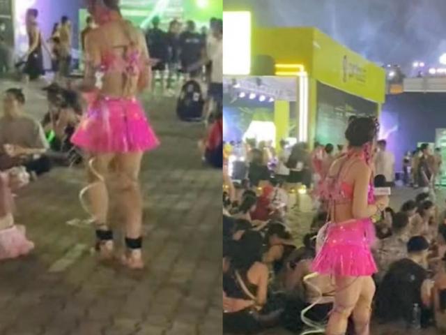 Vỡ mộng vì body thật của Lê Bống ở lễ hội âm nhạc hot nhất Việt Nam, váy ngắn ”tố cáo tất cả”?