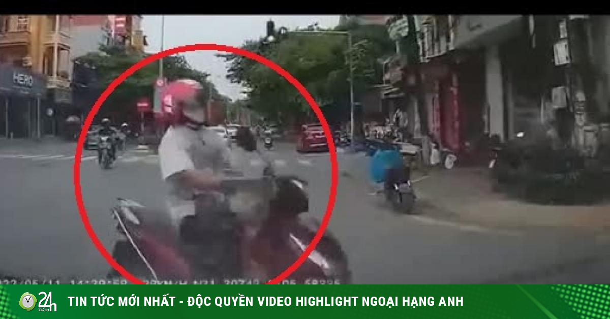 “Hiding in the shadow of a big man” crossing the road, the driver was hit and flew-Media