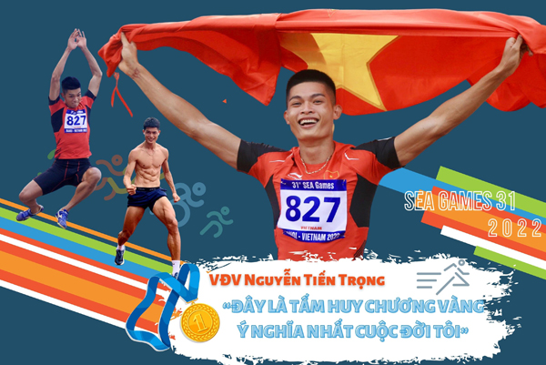 VĐV cao 1m93 “6 múi vạn người mê”: “Đây là tấm huy chương vàng ý nghĩa nhất cuộc đời tôi” - 2