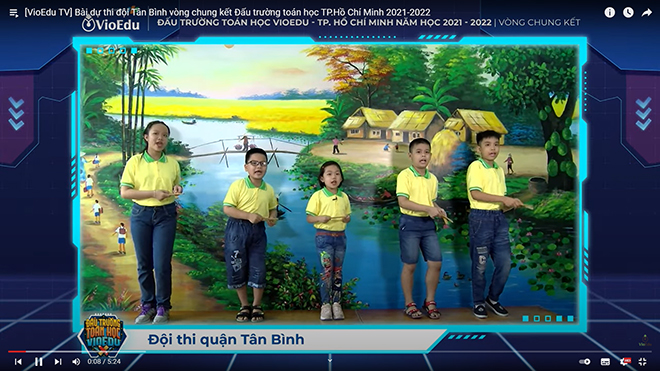 Bên cạnh tư duy toán học, học sinh có thêm trải nghiệm làm việc nhóm, ứng dụng thực tế, kỹ năng thuyết trình khi tham gia sân chơi