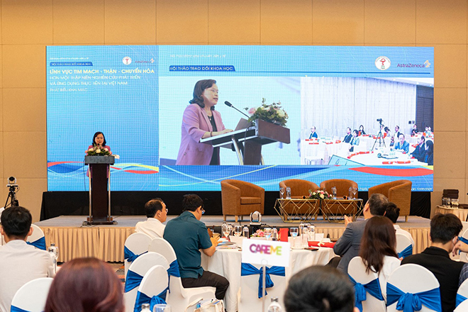 Hội thảo "Lĩnh vực Tim mạch - Thận - Chuyển hóa - Hơn một thập niên nghiên cứu phát triển và ứng dụng thực tiễn tại Việt Nam”. - 4