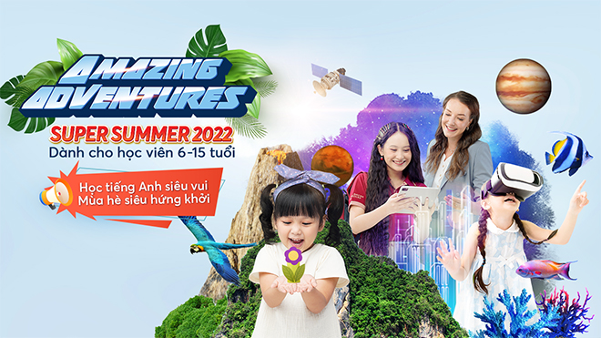 VUS ra mắt chương trình Anh ngữ hè cho học viên từ 6-15 tuổi