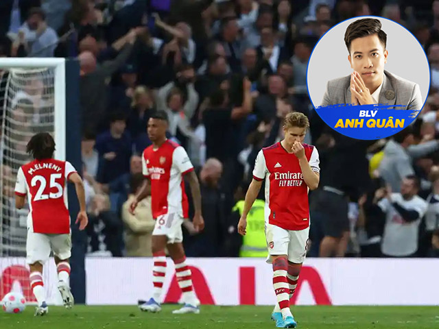Bóng đá - BLV Anh Quân tiếc cho Arsenal, tin Tottenham "bay" vào top 4 nhờ Conte