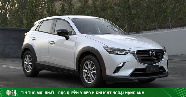 Price of Mazda CX-3 car rolling in May 2022, cheapest 649 million