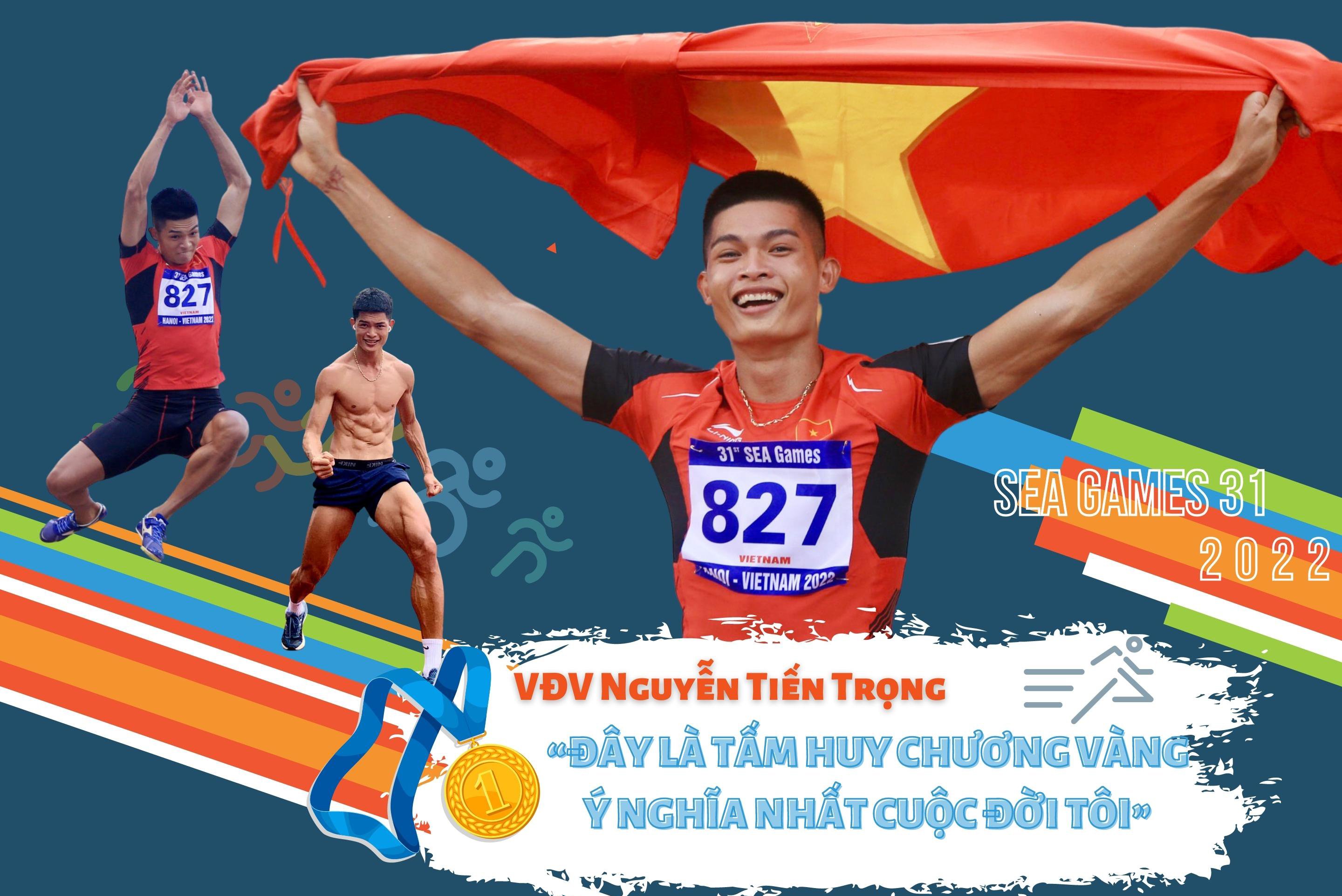 VĐV cao 1m93 “6 múi vạn người mê”: “Đây là tấm huy chương vàng ý nghĩa nhất cuộc đời tôi” - 1