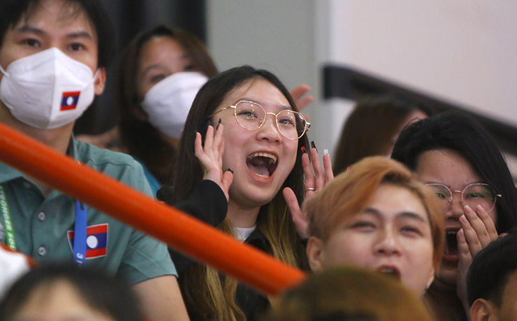 Dàn hot girl Việt Nam – Lào khoe sắc, thót tim xem võ sĩ Taekwondo tranh HCV - 4