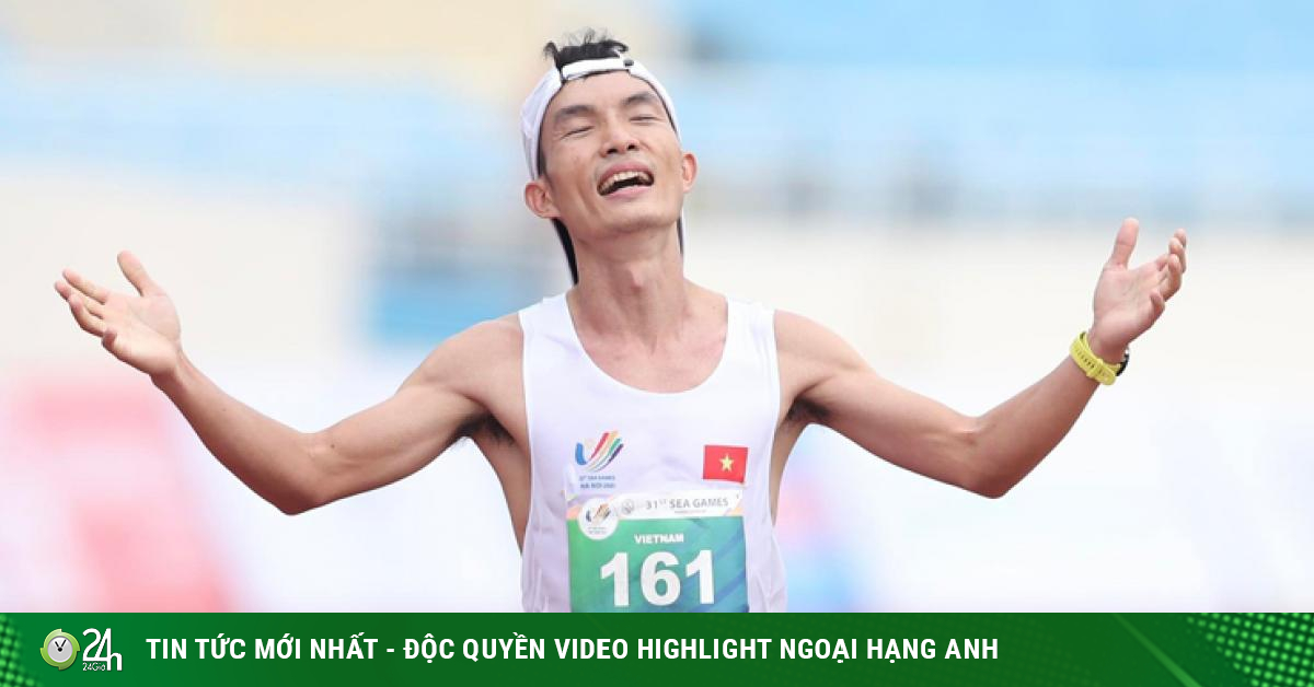 Many people have not finished eating a bowl of pho, Nguyen Thanh won a gold medal in Vietnamese athletics history