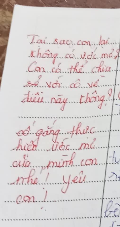 Học sinh viết về lý do không có ước mơ, cô giáo để lại lời phê khiến người đọc "tan chảy" - 2