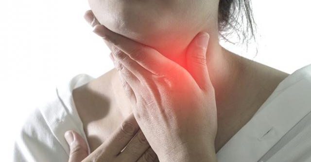 Chronic pharyngitis due to gastroesophageal reflux