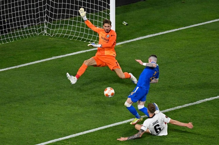 Football results Frankfurt - Rangers: penalty shootout, bravery to the throne (Europa League Final) - 1
