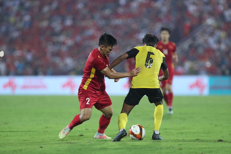 Suốt 120 phút, U23 Việt Nam gặp nhiều khó khăn trước U23 Malaysia