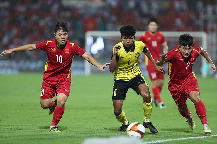 Trực tiếp bóng đá U23 Việt Nam - U23 Malaysia: Vỡ òa vé chung kết (Hết giờ) - 1