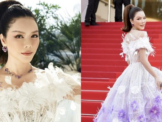 Lý Nhã Kỳ nổi bật trên thảm đỏ Cannes, đeo bộ trang sức có giá trị siêu khủng