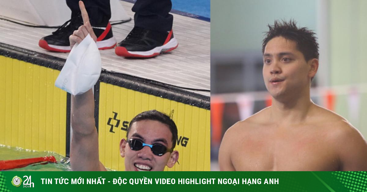 The peak of Huy Hoang 5 gold medals, breaking 4 records: Overcoming Schooling No. 1 swimming SEA Games