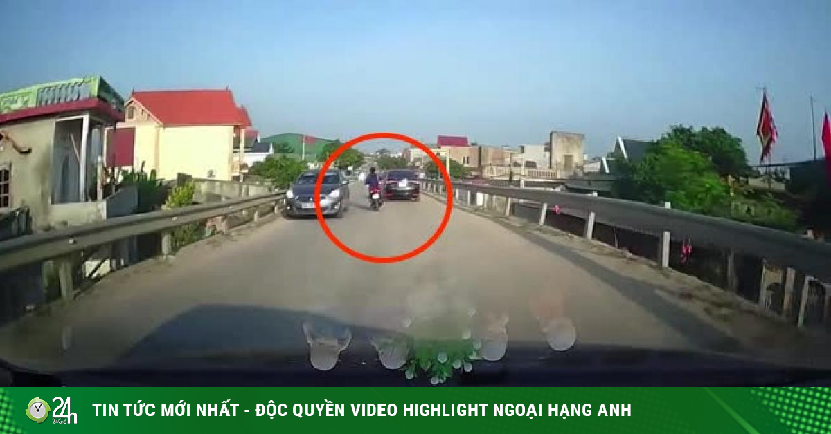Overtaking and hitting a car in the opposite direction, the female driver “bare head” was thrown into the car-Media