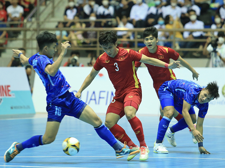 Bóng đá - Trực tiếp bóng đá futsal ĐT Việt Nam - Thái Lan: Nỗ lực bất thành (SEA Games 31) (Hết giờ)