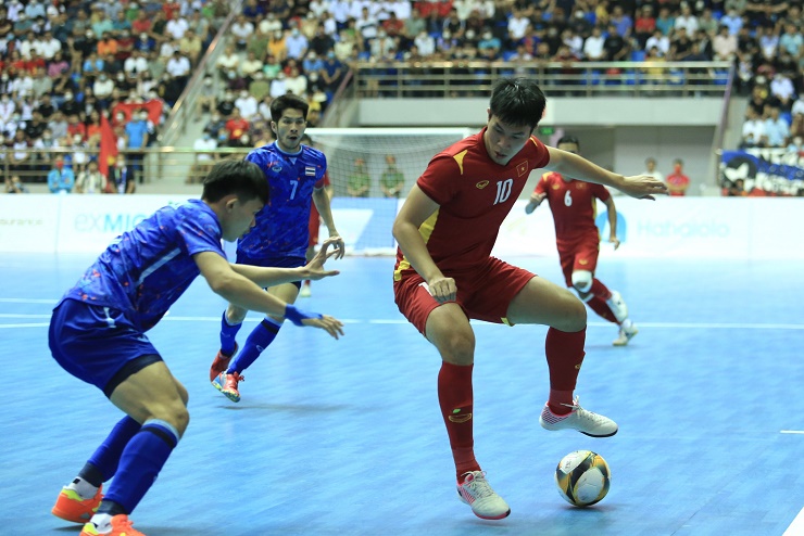 Trực tiếp bóng đá futsal ĐT Việt Nam - Thái Lan: Nỗ lực bất thành (SEA Games 31) (Hết giờ) - 3