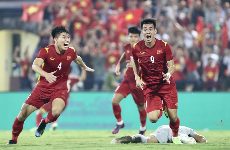 Tiến Linh ghi bàn thắng duy nhất trận đấu đưa U23 Việt Nam vào chung kết SEA Games 31